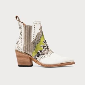 Mezcalero Chiara Electric White Boots